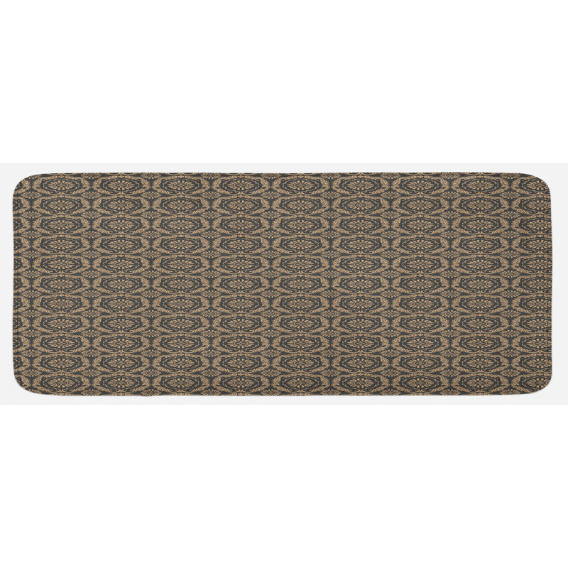 Eclectic Polyester Kitchen Mat