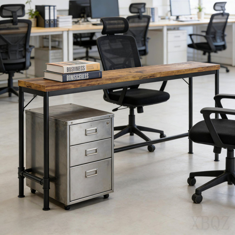 Élégant canapé extra long, console étroite