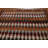 One-of-a-Kind 6'11" x 9'10" New Age Rectangle Wool Area Rug in Black and Orange