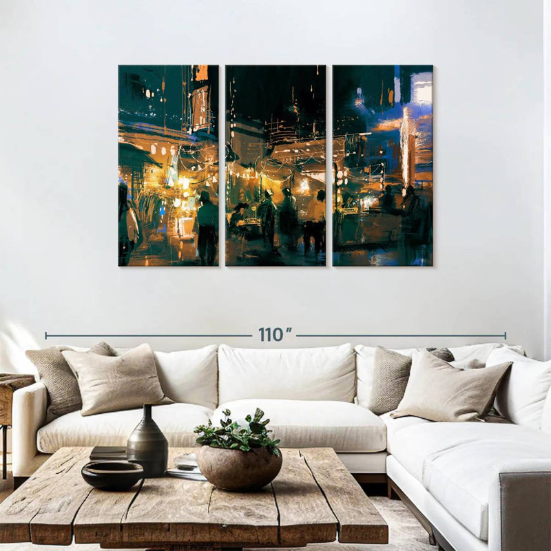 Sireci Tokyo, 48" H x 74" W