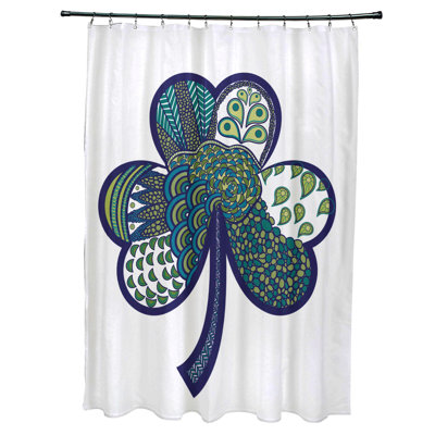 Bishoy Floral Shower Curtain