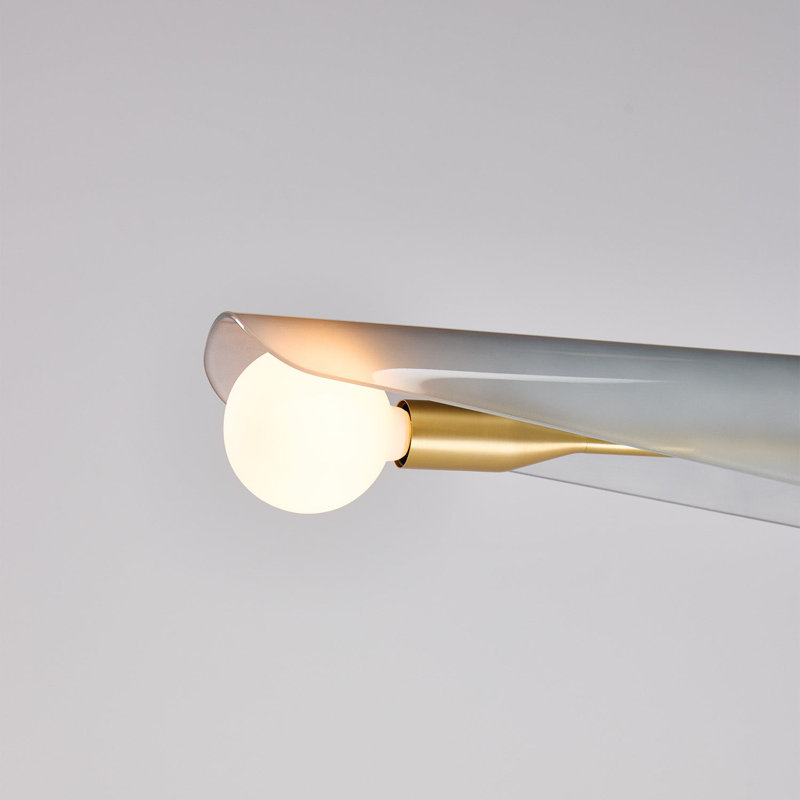 Sycamore Chandelier, Dawn Gray, 10 Lights, 30.5" H x 55.13" W x 55.13" D