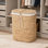 Hand Woven Seagrass Laundry Hamper