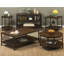Table de bout en bois massif Fabiola