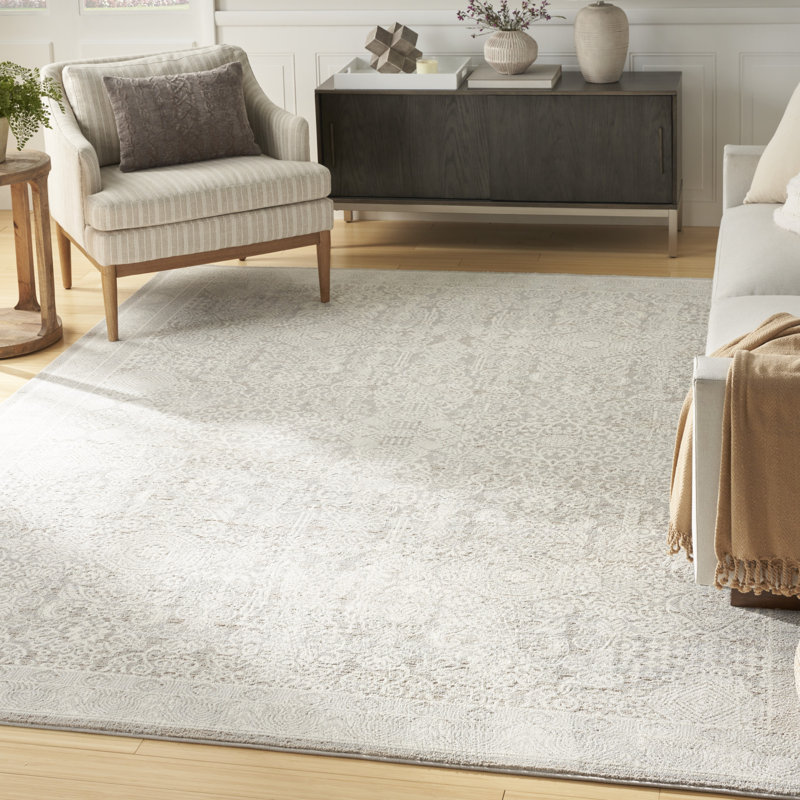 Tapis ivoire Bungalow Bungalow, Rectangle 9 pi x 12 pi