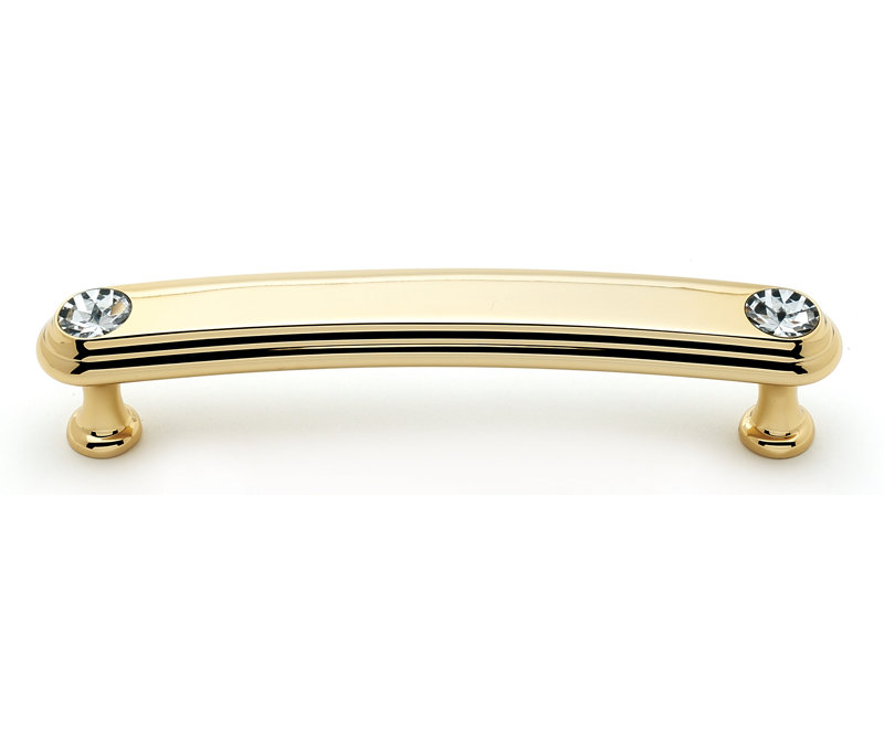 Poignée barre Classic Classic, Doré, 3.5"