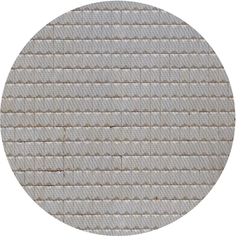Penaflor Abstract Indoor Rug, Round 8'