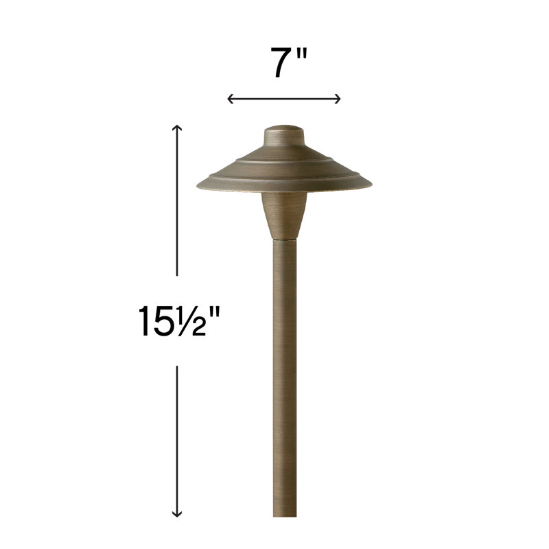 Hardy Island Brown Low Voltage Pathway Light