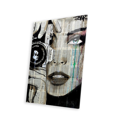 Zoom par Loui Jover - Estampe numérique sur toile tendue avec châssis