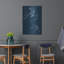  «Lines In Space 1» par Kamdon Kreations, art mural en métal, 24 po x 36 po-836877525