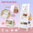 Full Length Mirror For Kids Freestanding Dressing Mirror With Storage Shelf & Foldable Fabric Storage Bin