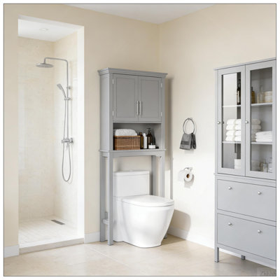 Home Bathroom Storage Organizer,Over The Toilet Storage Cabinet