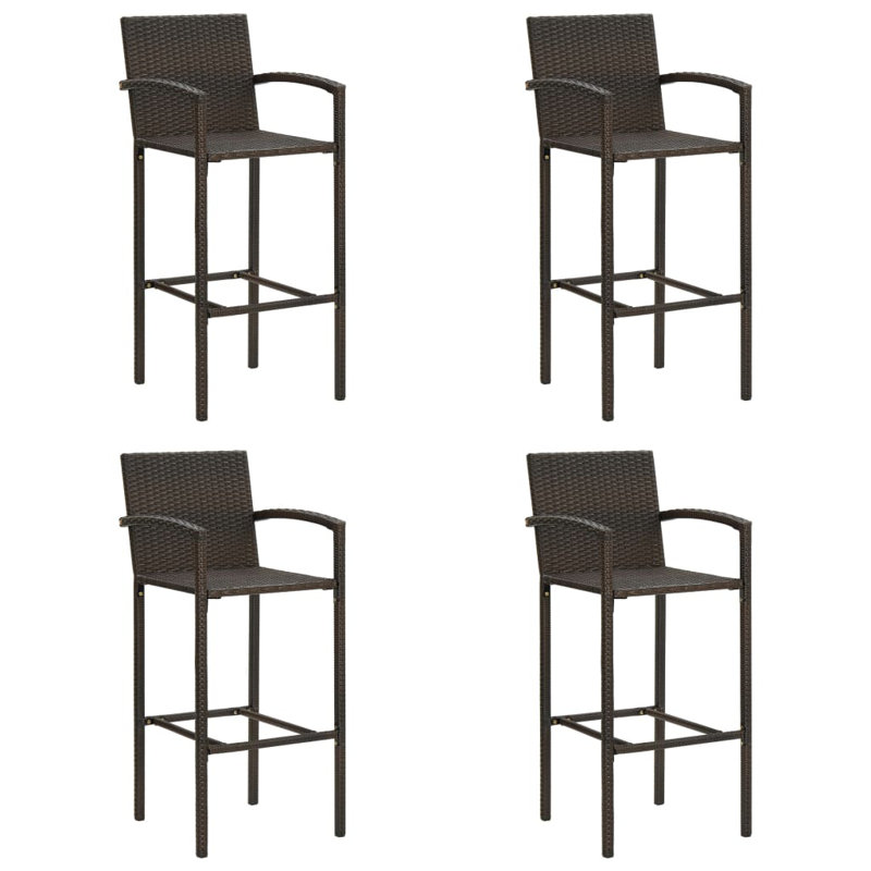 Tabouret de bar 30,5 po Maedelle, Brun