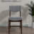 Rustic Farmhouse Dining Chairs, Solid Wood, Upholstered, Multipurpose