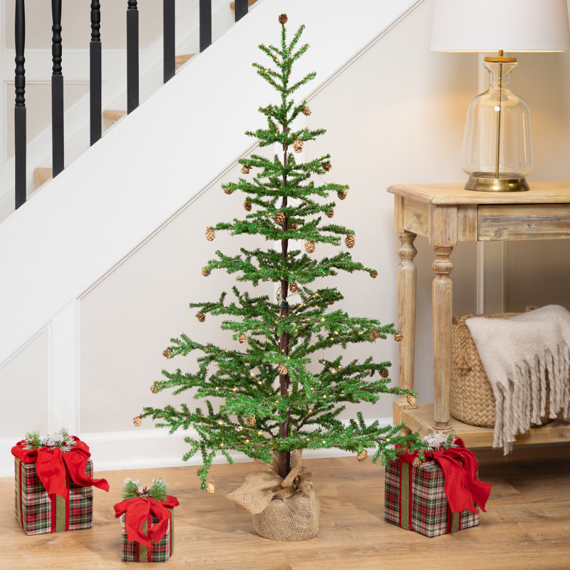 Artificial Pine Christmas Tree with Lights