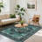 Machine Washable Area Rug Vintage Area Rugs Non Slip Backing Distressed Carpet for Living Room Kitchen Entryway-225642316-225642317