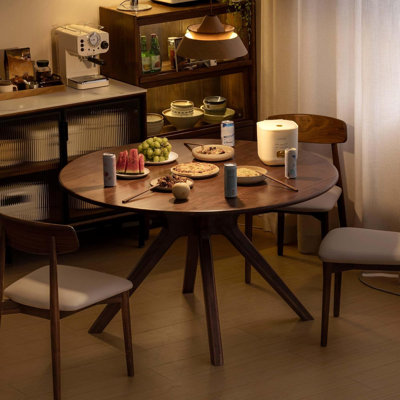 Solid Wood Round Dining Table