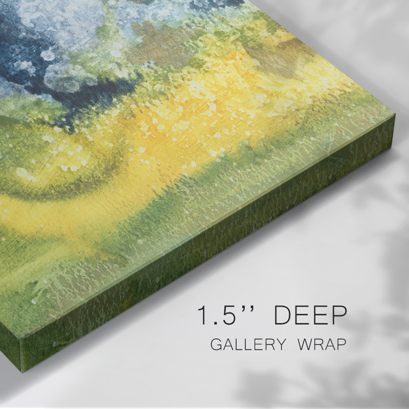 Aquatic Energy III - Toile tendue avec châssis, H 40 po x l 60 po