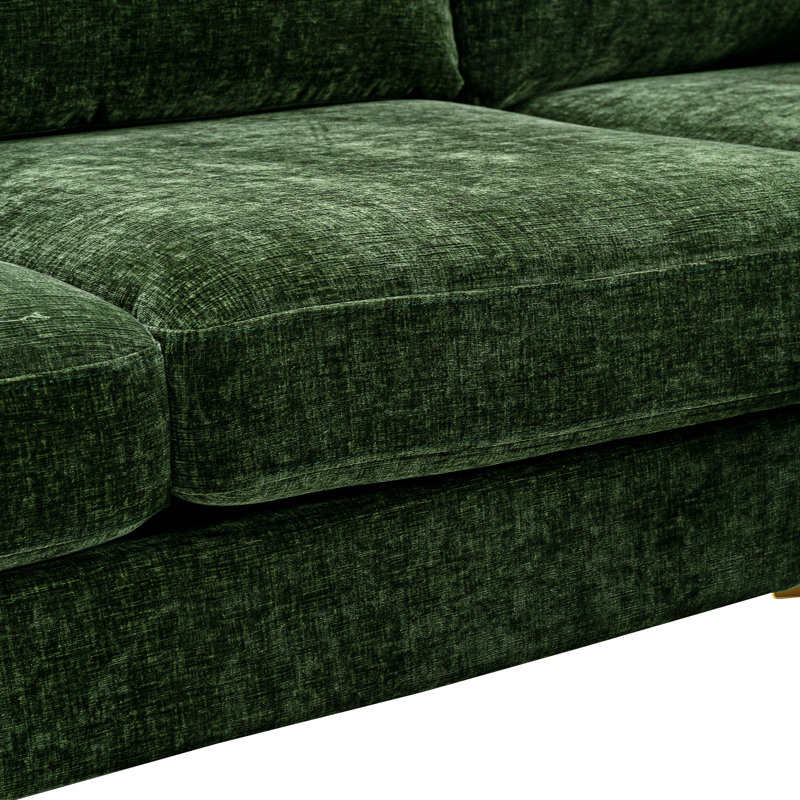 Canapé modulaire Hartsel, Polyester vert