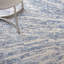 Tapis abstrait bleu / beige Sariya-320072417