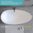 59'' Solid Surface Matte Tub, Freestanding Solid Surface Resin Stone Bathtub, Solid Surface Matte White Soaking Tub,Free Standing Tub With Overflow