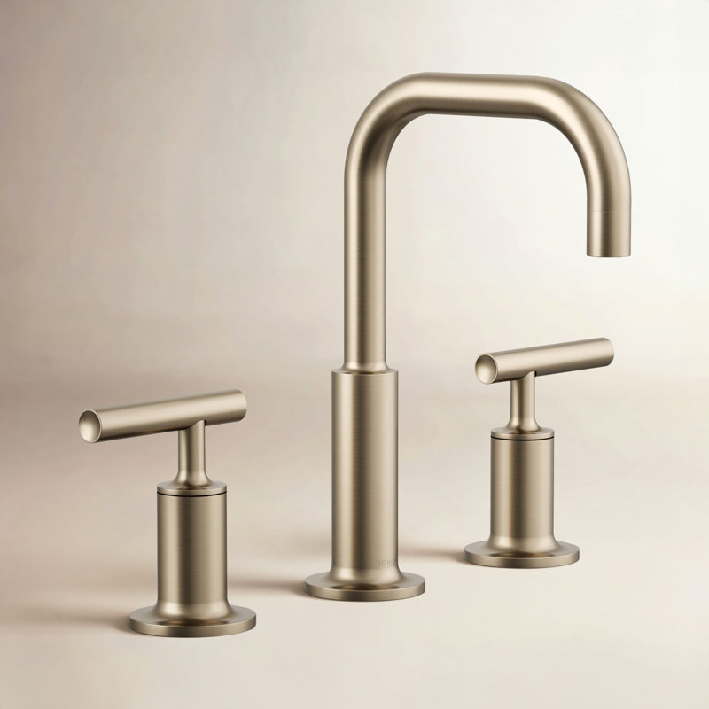 Purist Widespread Faucet, Vibrant Brushed Bronze