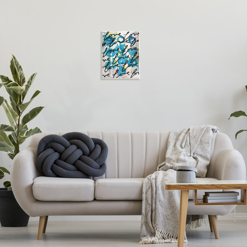 Urban Love Pattern Wall Plaque Art by Kent Youngstrom