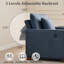 Fauteuil d'appoint convertible 3 en 1, fauteuil-lit multifonctionnel pour petits espaces-130168107