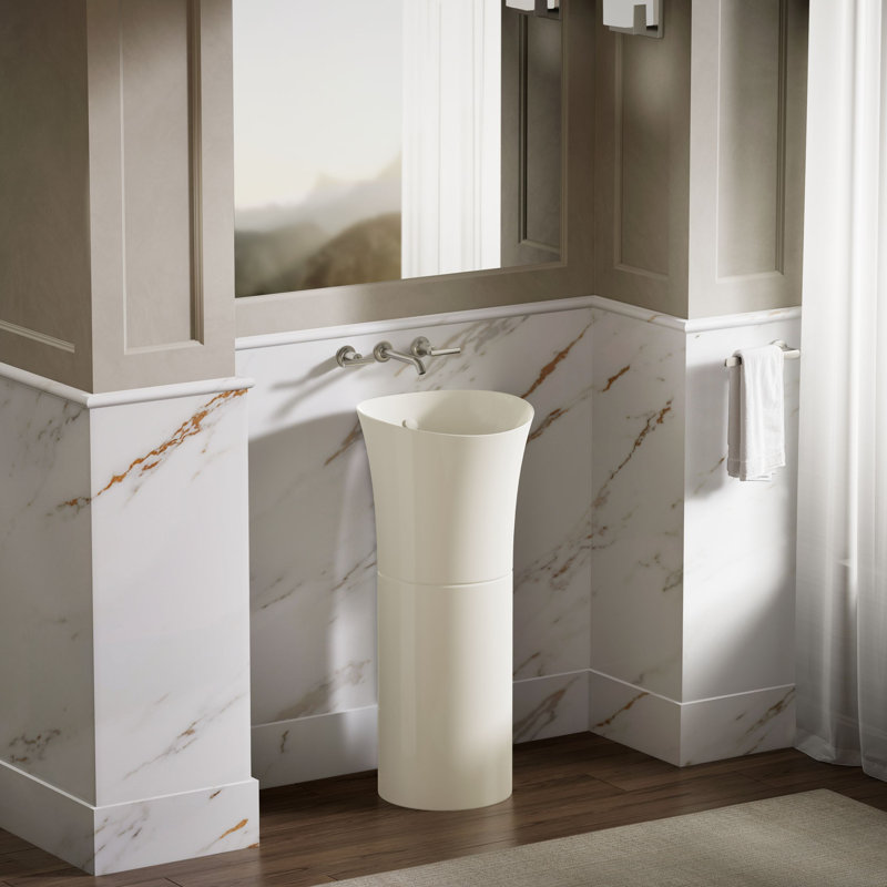 Veil Pedestal, Biscuit