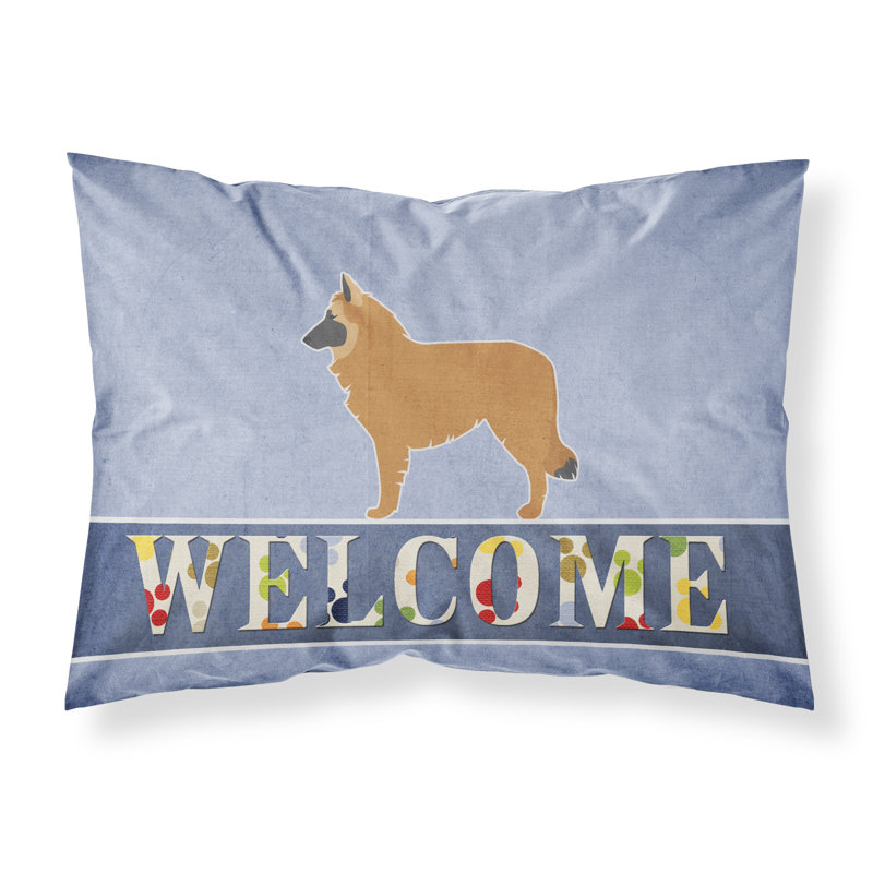 Taie d’oreiller welcome, Berger belge