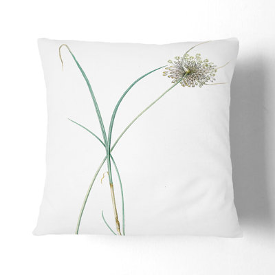 Floral Square Throw Cushion