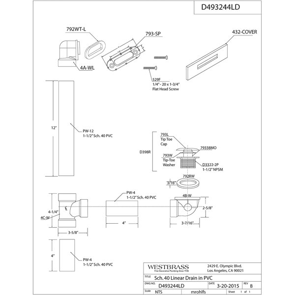 Dimensions du produit