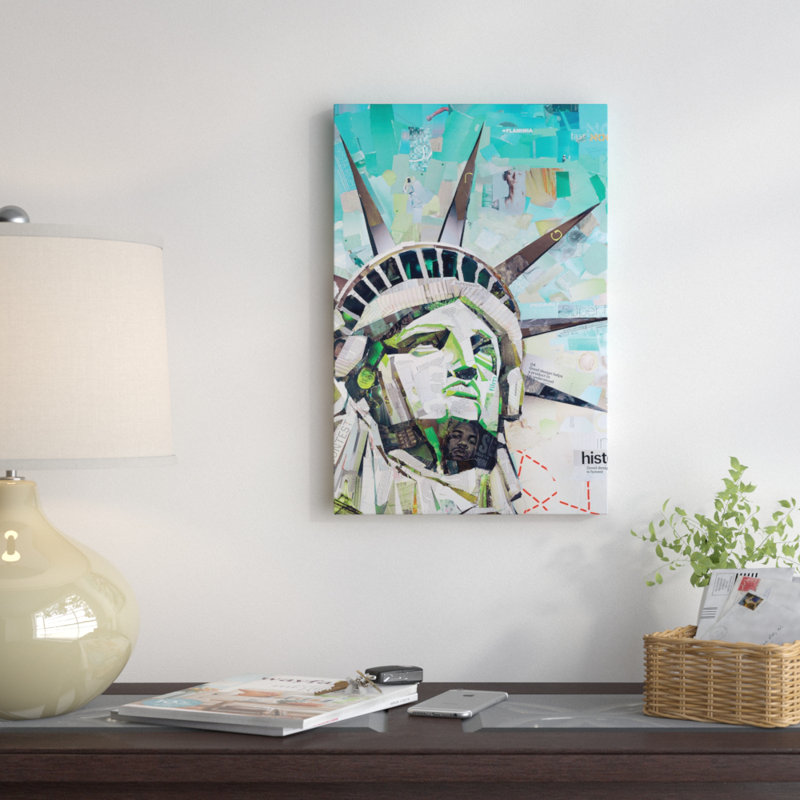 « freedom », impression sur toile, H 18 po x l 12 po x P 1,5 po, Toile tendue
