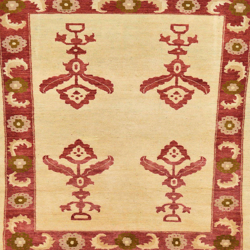 Tapis multicolore Artington, Carré 8 pi