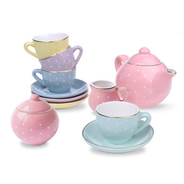 House Of Hampton® Stets 32oz. Floral Teapot Set For 4 & Reviews