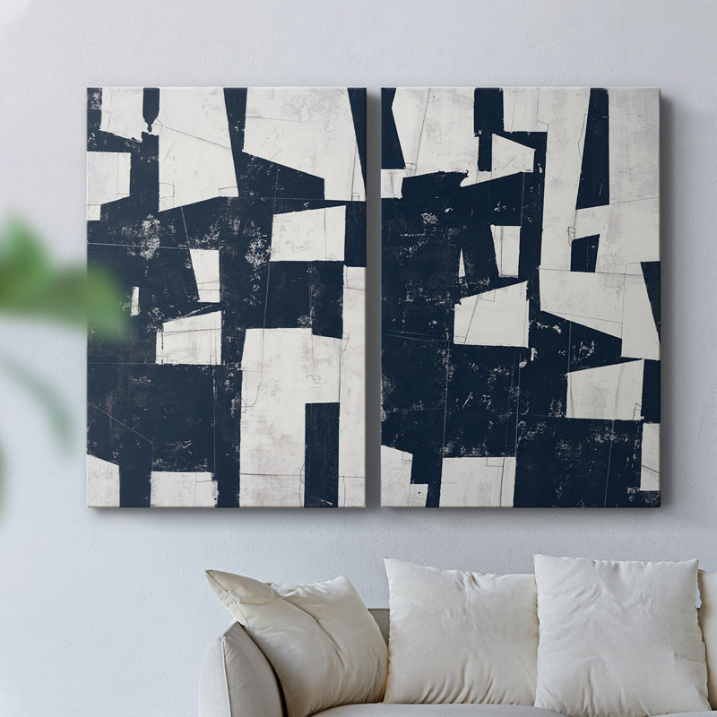 Toile tendue avec châssis Take a Seat VII-Premium - Prêt à être accroché, H 18 po x l 12 po