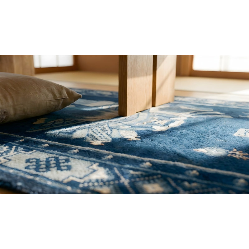Antique Chinese - Baotou Blue 1925 Rug
