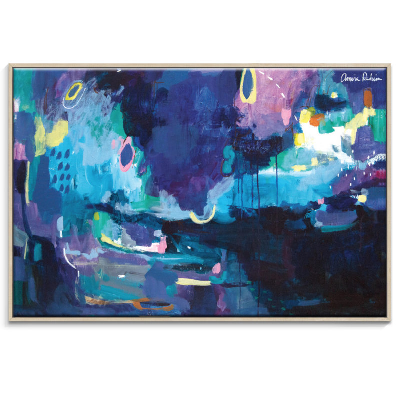 Copacetic by Amira Rahim - Print on Canvas, Timber, 102cm H x 152cm W