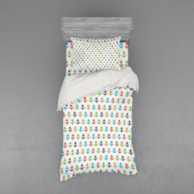 Coastal Polyester Duvet Cover