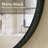 Amara Tempered Glass and Aluminum Alloy Framed French Cleat Mounted Wall Mirror with 5-Year Warranty-369670856-371096849