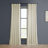 Matra Room Darkening Rod Pocket Single Curtain Panel-1336505110-1326252994