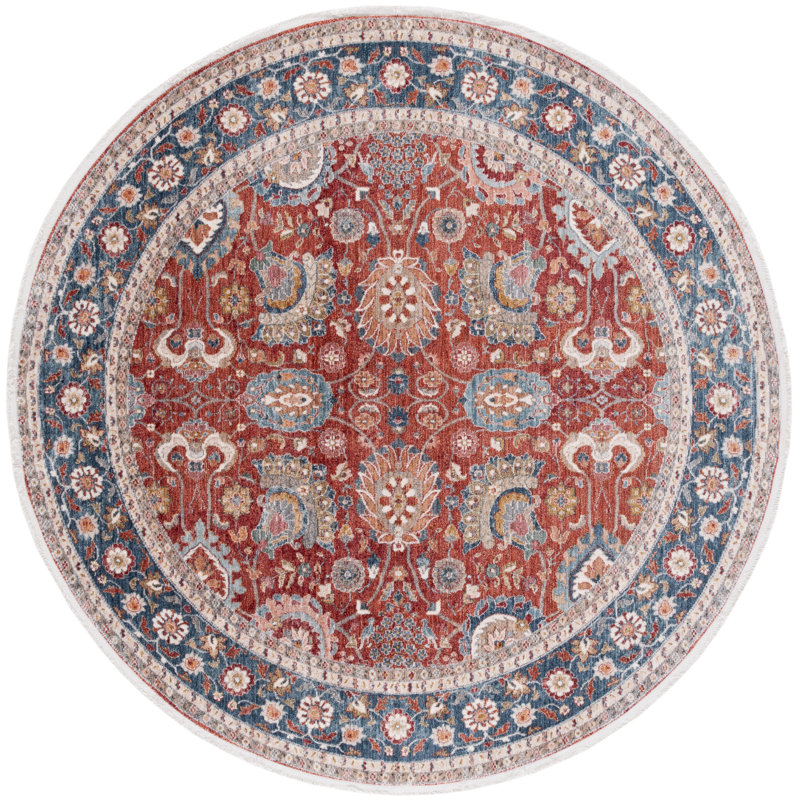 Lauren Ralph Lauren Performance Oriental Rug, Round 6'7"
