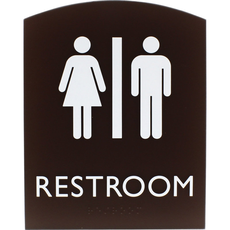 Enseigne de toilettes