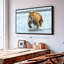 Animal "Art mural grizzly avec saumon"-101793871