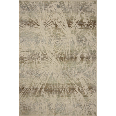 Loloi Saylor Ivory / Stone Indoor/Outdoor Area Rug