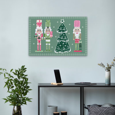 «Dreamland Nutcrackers II - Christmas Christmas Trees», art des Fêtes, vert