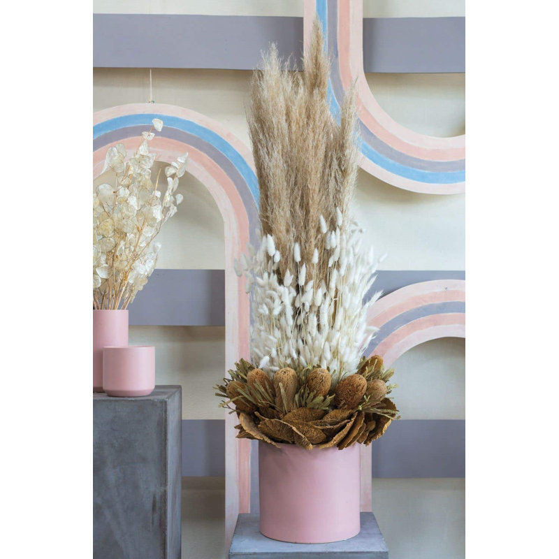 Parsons Handmade Ceramic Pot Planter, Pink