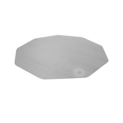 Tapis de chaise à 9 côtés en polycarbonate 9 mat pour plancher dur - 38 po x 39 po