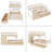 Johnaven Kids Twin Over Twin Bunk Bed-2022899663