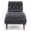 Chaise longue rembourrée confortable et durable pour la détente